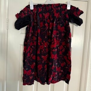 Mother of Pearl off the shoulder tunic